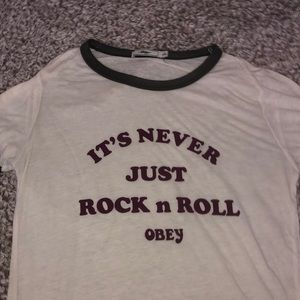 obey short sleeve shirt